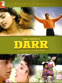 Affiche du film Darr (1993) de Yash Chopra. Voir Darr en streaming / torrent sur meilleurs-films.fr