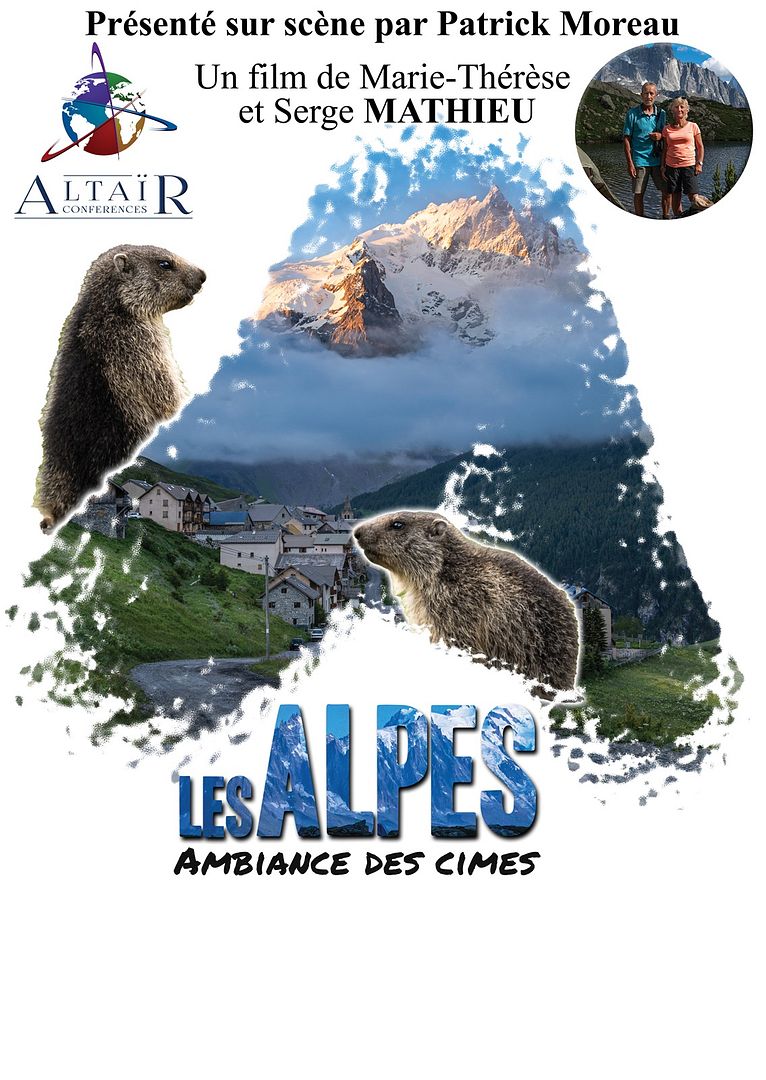 Affiche du film ALTAÏR conférences – Alpes (2024) de Serge Mathieu. Voir ALTAÏR conférences – Alpes en streaming / torrent sur meilleurs-films.fr