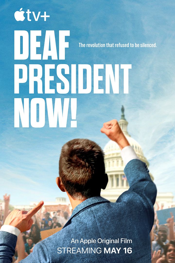 Affiche du film Deaf President Now! (2025) de Davis Guggenheim. Voir Deaf President Now! en streaming / torrent sur meilleurs-films.fr