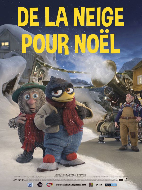 Affiche du film De la neige pour Noël (2013) de Rasmus A. Sivertsen. Voir De la neige pour Noël en streaming / torrent sur meilleurs-films.fr