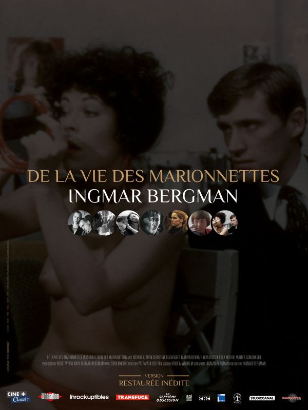 Affiche du film De la vie des marionnettes (1980) de Ingmar Bergman. Voir De la vie des marionnettes en streaming / torrent sur meilleurs-films.fr