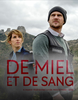 Affiche du film De miel et de sang (2022) de Lou Jeunet & Thomas Luntz.