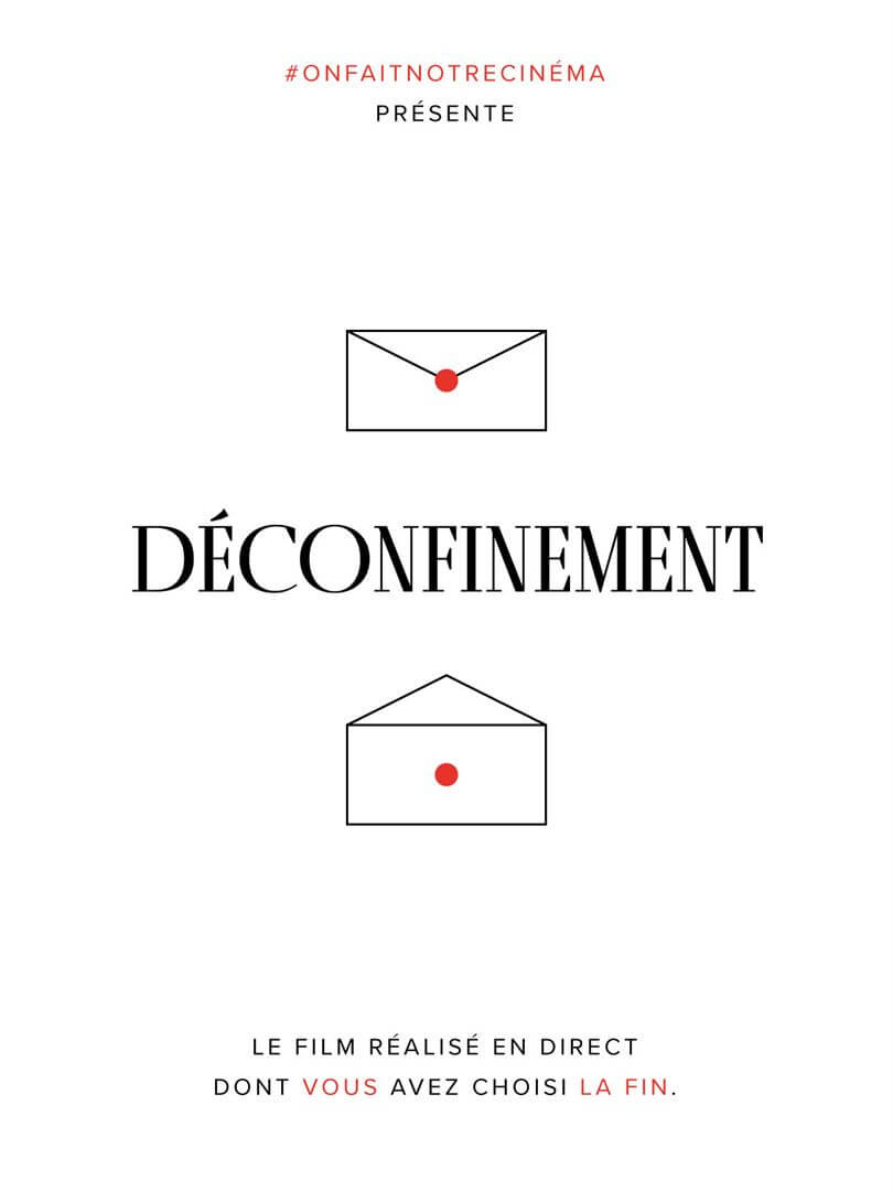 Affiche du court métrage Déconfinement (2025) de Maxime Motte. Voir Déconfinement en streaming / torrent sur meilleurs-films.fr