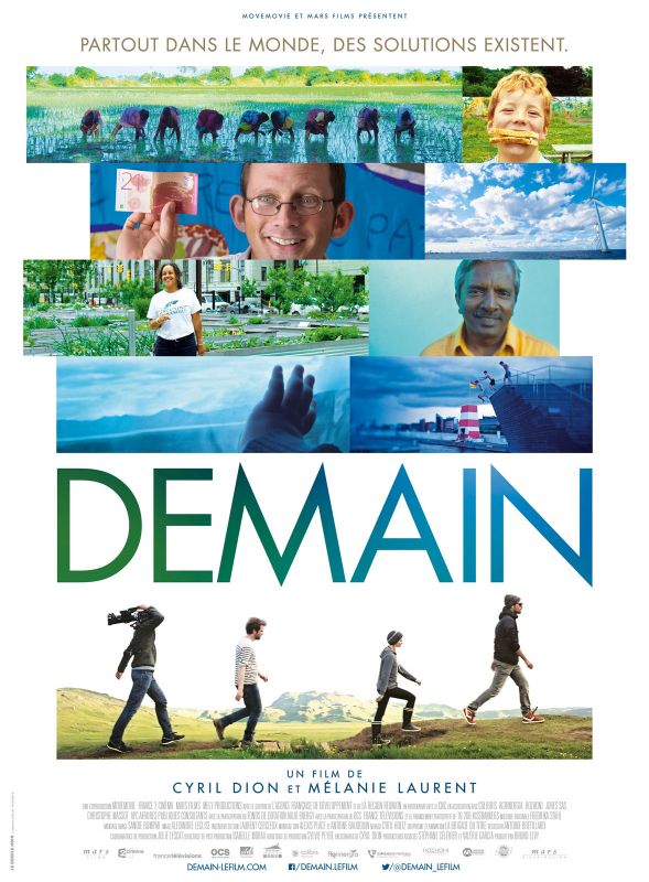 Affiche du film Demain (2015) de Cyril Dion. Voir Demain en streaming / torrent sur meilleurs-films.fr