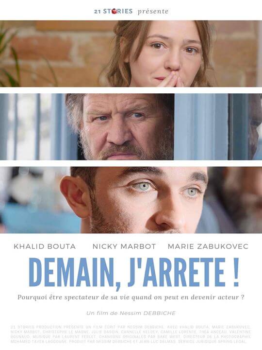 Affiche du court métrage Demain, j’arrête ! (2025) de Nessim Debbiche Affiche du court métrage Demain, j’arrête ! (2025) de Nessim Debbiche. Voir Demain, j’arrête ! en streaming / torrent sur meilleurs-films.fr