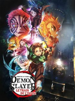 Affiche du film Demon Slayer (2021) de Haruo Sotozaki.