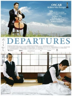 Affiche du film Departures (2008) de Yojiro Takita.