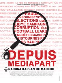 Affiche du film Depuis Mediapart (2018) de Naruna Kaplan de Macedo. Voir Depuis Mediapart en streaming / torrent sur meilleurs-films.fr
