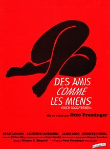 Affiche du film Des Amis comme les miens (1971) de Otto Preminger. Voir Des Amis comme les miens en streaming / torrent sur meilleurs-films.fr