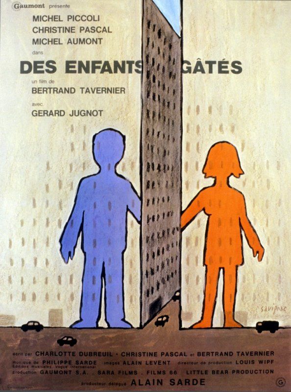 Affiche du film Des enfants gâtés (1977) de Bertrand Tavernier Affiche du film Des enfants gâtés (1977) de Bertrand Tavernier. Voir Des enfants gâtés en streaming / torrent sur meilleurs-films.fr