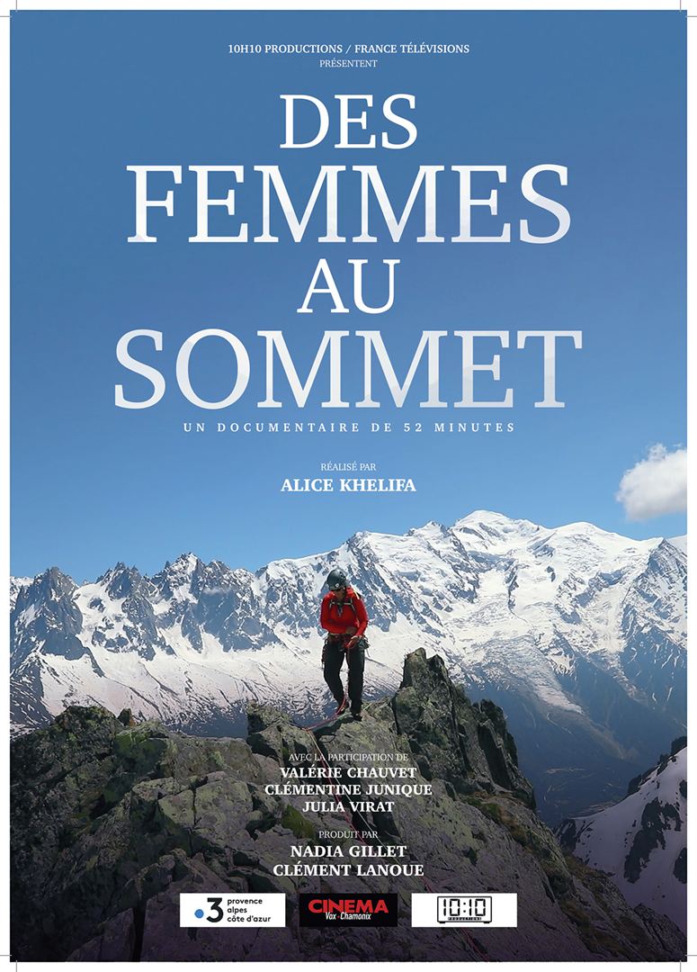 Affiche du court métrage Des femmes au sommet (2022) de Alice Khelifa-Gastine. Voir Des femmes au sommet en streaming / torrent sur meilleurs-films.fr