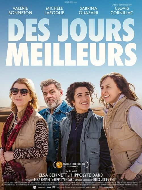 Affiche du film Des jours meilleurs (2025) de Elsa Bennett. Voir Des jours meilleurs en streaming / torrent sur meilleurs-films.fr