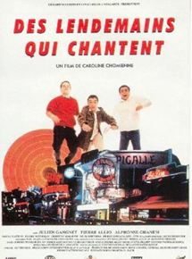 Affiche du film Des lendemains qui chantent (1995) de Caroline Chomienne. Voir Des lendemains qui chantent en streaming / torrent sur meilleurs-films.fr