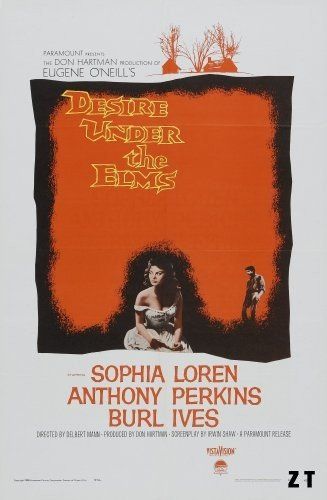 Affiche du film Désir sous les ormes (1958) de Delbert Mann. Voir Désir sous les ormes en streaming / torrent sur meilleurs-films.fr
