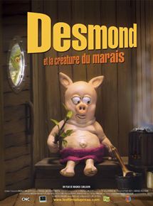 Affiche du film Desmond et la créature du marais (2006) de Magnus Carlsson. Voir Desmond et la créature du marais en streaming / torrent sur meilleurs-films.fr
