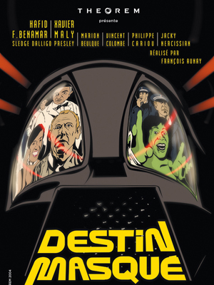 Affiche du court métrage Destin masqué (2005) de François Aunay. Voir Destin masqué en streaming / torrent sur meilleurs-films.fr