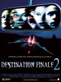Affiche du film Destination finale 2 (2002) de David R. Ellis. Voir Destination finale 2 en streaming / torrent sur meilleurs-films.fr
