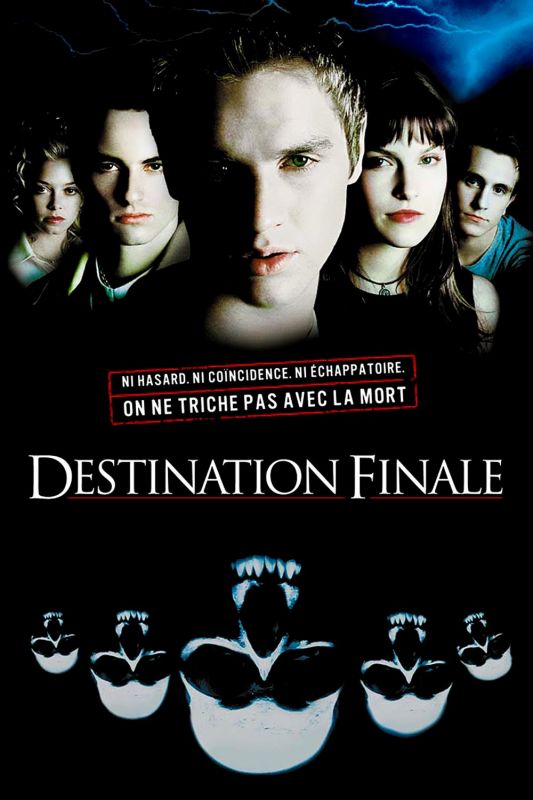 Affiche du film Destination finale (2000) de James Wong. Voir Destination finale en streaming / torrent sur meilleurs-films.fr