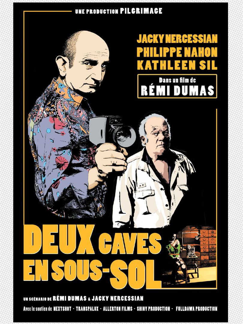 Affiche du court métrage Deux caves en sous-sol (2012) de Jacky Nercessian. Voir Deux caves en sous-sol en streaming / torrent sur meilleurs-films.fr
