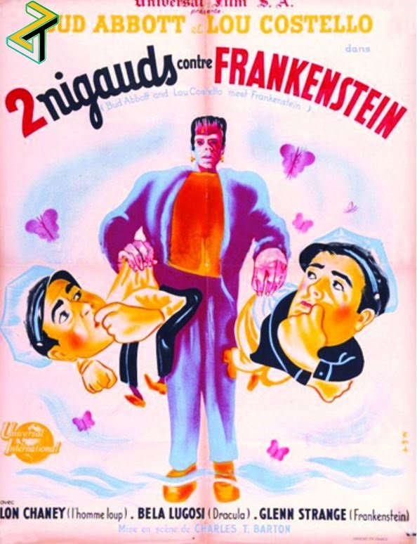 Affiche du film Deux Nigauds contre Frankenstein (1948) de Charles Barton Affiche du film Deux Nigauds contre Frankenstein (1948) de Charles Barton. Voir Deux Nigauds contre Frankenstein en streaming / torrent sur meilleurs-films.fr