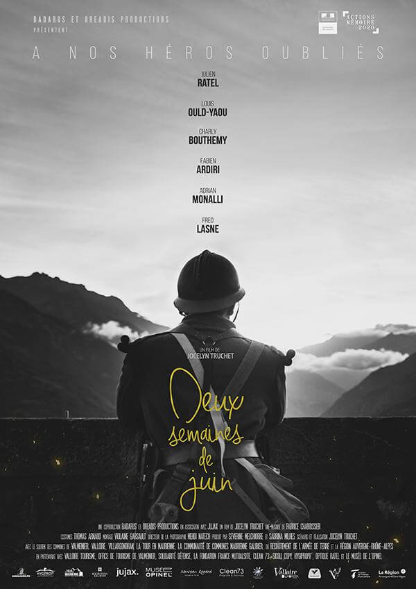 Affiche du court métrage Deux semaines de juin (2025) de Jocelyn Truchet. Voir Deux semaines de juin en streaming / torrent sur meilleurs-films.fr