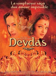 Affiche du film Devdas (2002) de Sanjay Leela Bhansali. Voir Devdas en streaming / torrent sur meilleurs-films.fr