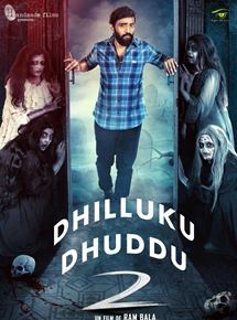 Affiche du film Dhilluku Dhuddu 2 (2018) de Ram Bala. Voir Dhilluku Dhuddu 2 en streaming / torrent sur meilleurs-films.fr