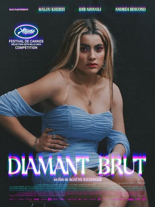 Affiche du film Diamant brut (2024) de Agathe Riedinger Affiche du film Diamant brut (2024) de Agathe Riedinger. Voir Diamant brut en streaming / torrent sur meilleurs-films.fr