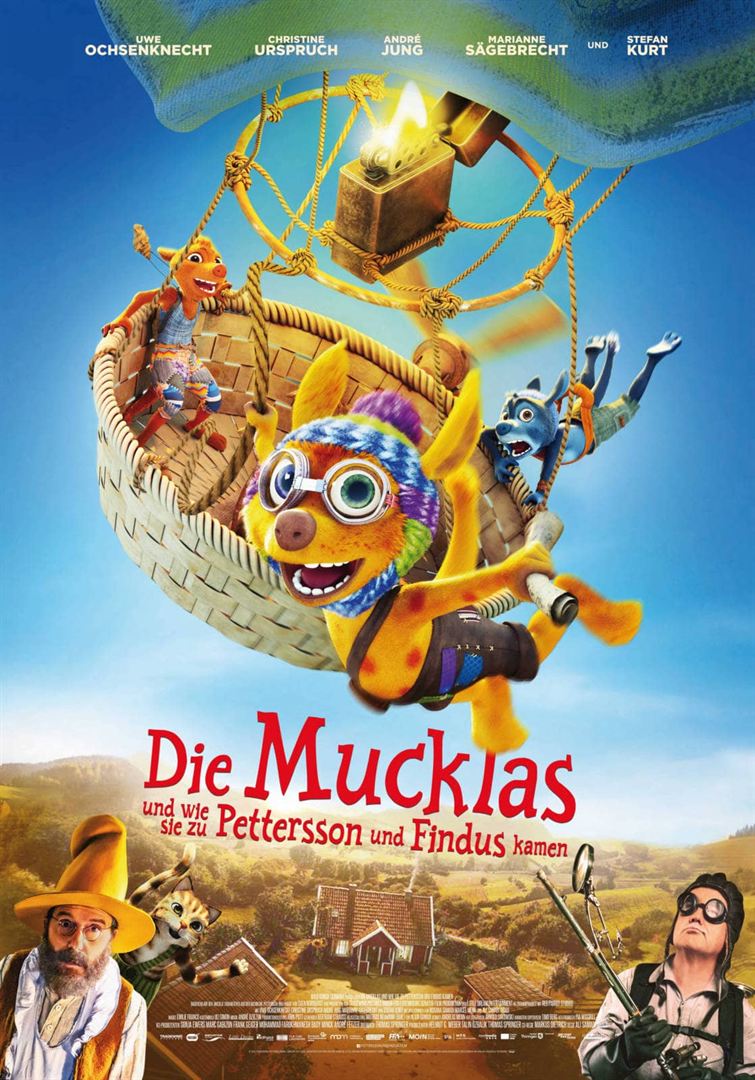 Affiche du film Die Mucklas …und wie sie zu Pettersson und Findus kamen (2022) de Ali Samadi Ahadi. Voir Die Mucklas …und wie sie zu Pettersson und Findus kamen en streaming / torrent sur meilleurs-films.fr