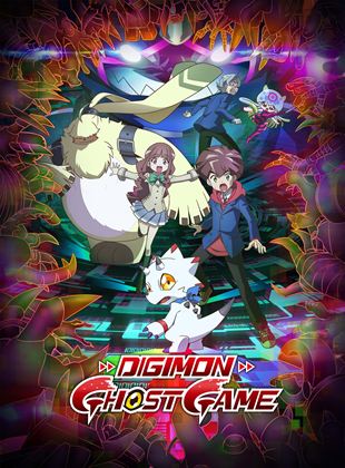 Affiche de la série Digimon Ghost Game (2021) de Akiyoshi Hongo. Voir Digimon Ghost Game en streaming / torrent sur meilleurs-films.fr