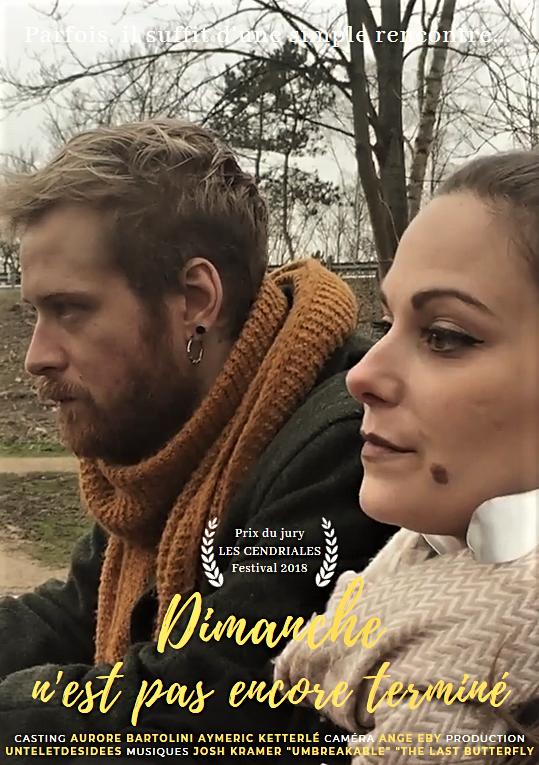 Affiche du court métrage Dimanche n’est pas encore terminé (2017) de Aymeric Ketterlé. Voir Dimanche n’est pas encore terminé en streaming / torrent sur meilleurs-films.fr