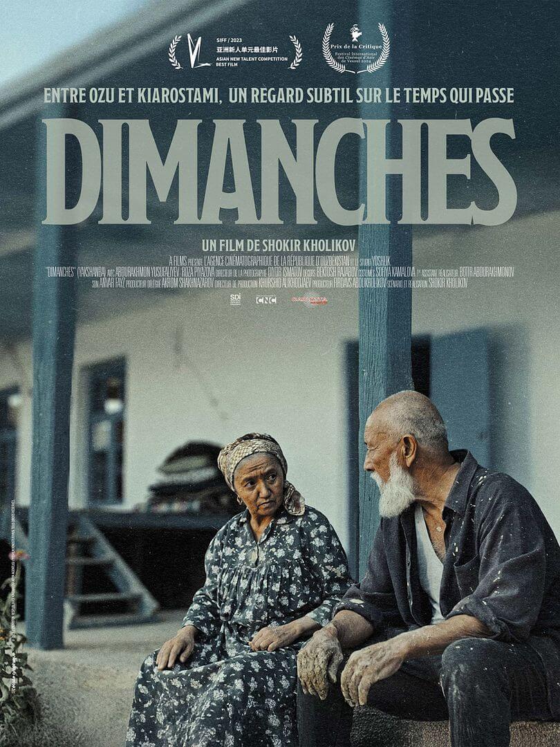Affiche du film Dimanches (2025) de Shokir Kholikov Affiche du film Dimanches (2025) de Shokir Kholikov. Voir Dimanches en streaming / torrent sur meilleurs-films.fr