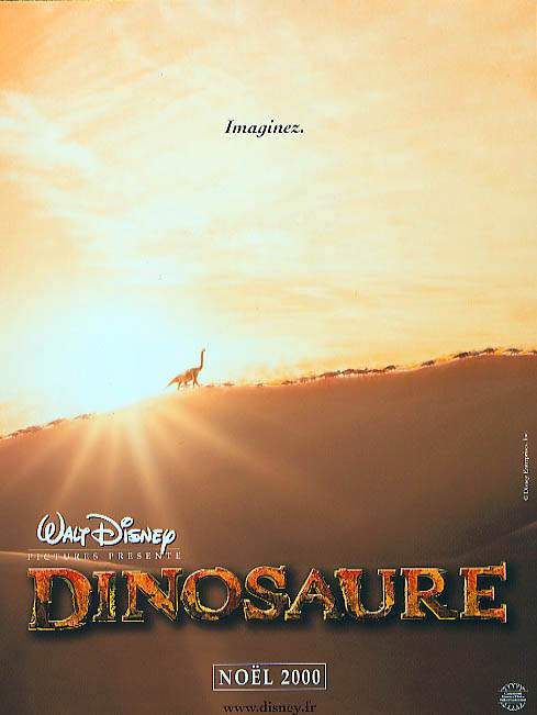 Affiche du film Dinosaure (2000) de Eric Leighton Affiche du film Dinosaure (2000) de Eric Leighton. Voir Dinosaure en streaming / torrent sur meilleurs-films.fr