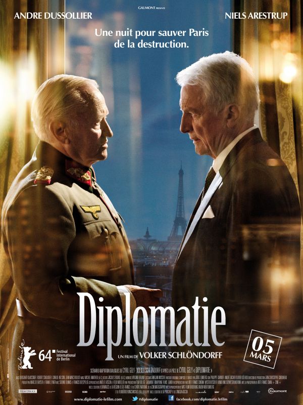 Affiche du film Diplomatie (2014) de Volker Schlöndorff Affiche du film Diplomatie (2014) de Volker Schlöndorff. Voir Diplomatie en streaming / torrent sur meilleurs-films.fr