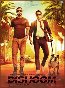 Affiche du film Dishoom (2016) de Rohit Dhawan. Voir Dishoom en streaming / torrent sur meilleurs-films.fr
