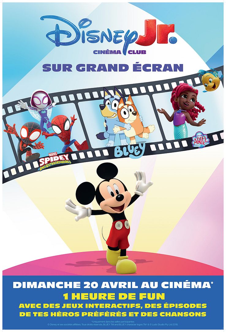 Affiche du film Disney Junior Cinema Club (2025) de . Voir Disney Junior Cinema Club en streaming / torrent sur meilleurs-films.fr