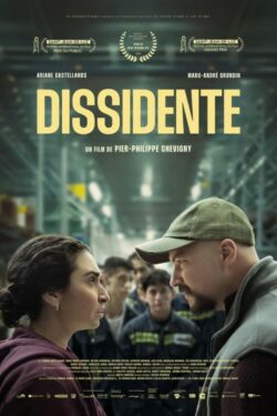 Affiche du film Dissidente (2024) de Pier-Philippe Chevigny.