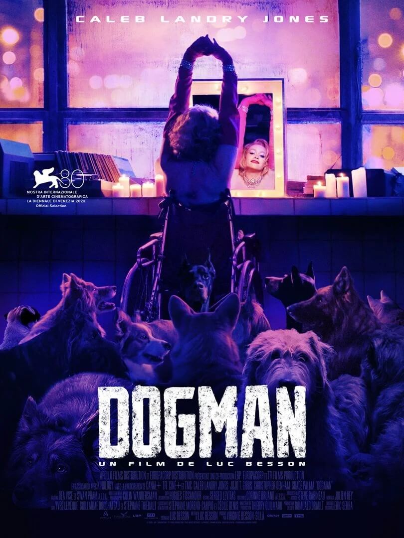 Affiche du film DogMan (2023) de Luc Besson Affiche du film DogMan (2023) de Luc Besson. Voir DogMan en streaming / torrent sur meilleurs-films.fr