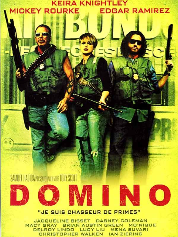Affiche du film Domino (2005) de Tony Scott Affiche du film Domino (2005) de Tony Scott. Voir Domino en streaming / torrent sur meilleurs-films.fr