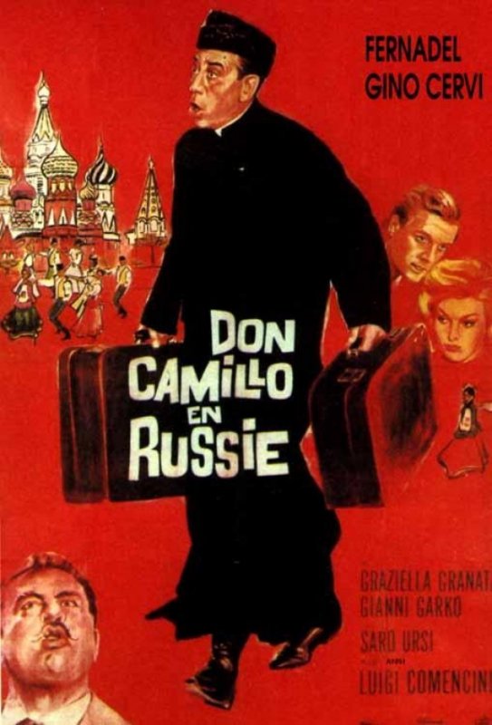 Affiche du film Don Camillo en Russie (1965) de Luigi Comencini. Voir Don Camillo en Russie en streaming / torrent sur meilleurs-films.fr