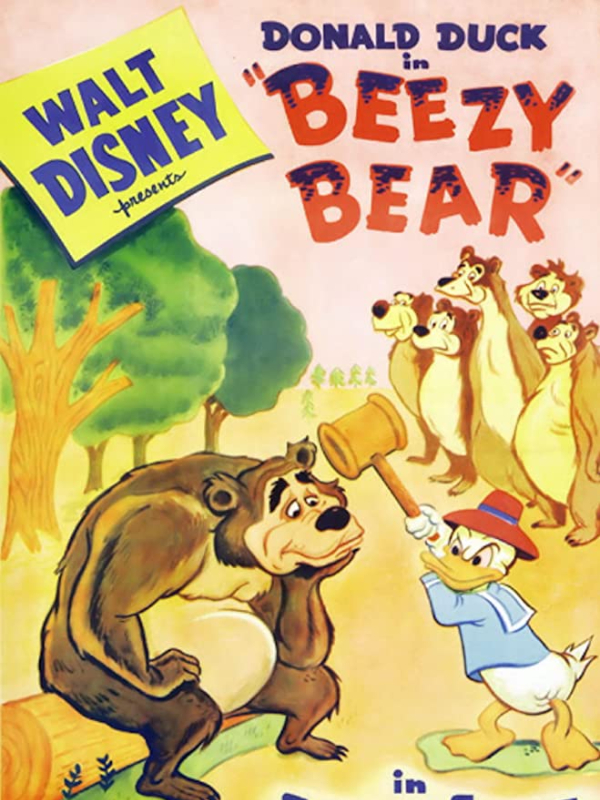 Affiche du court métrage Donald et les abeilles (1955) de Jack Hannah. Voir Donald et les abeilles en streaming / torrent sur meilleurs-films.fr