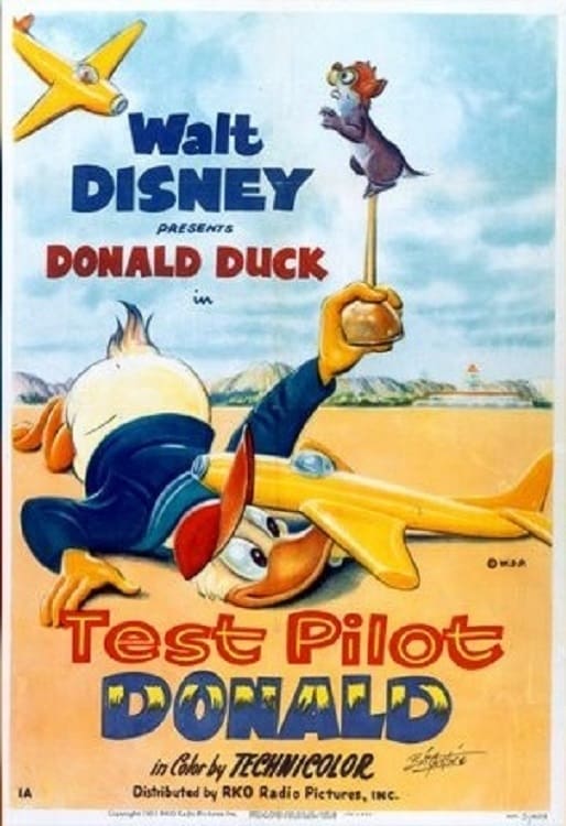 Affiche du court métrage Donald pilote d’essai (1951) de Bill Berg. Voir Donald pilote d’essai en streaming / torrent sur meilleurs-films.fr