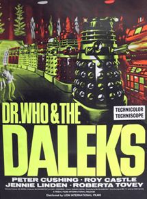 Affiche du film Dr Who contre les Daleks (1965) de Gordon Flemyng. Voir Dr Who contre les Daleks en streaming / torrent sur meilleurs-films.fr