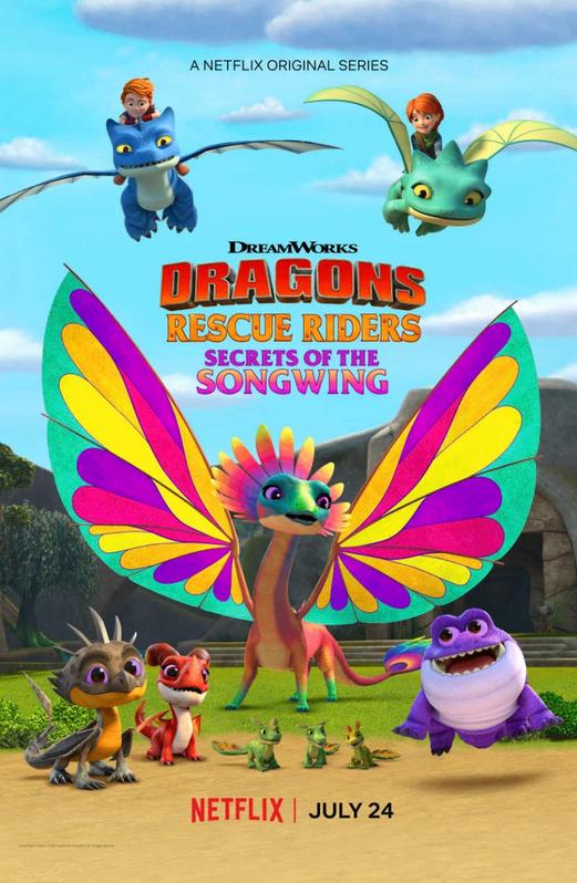 Affiche du court métrage Dragons : Les Gardiens du ciel : Le secret de l’envolée lyrique (2020) de Greg Rankin. Voir Dragons : Les Gardiens du ciel : Le secret de l’envolée lyrique en streaming / torrent sur meilleurs-films.fr