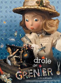 Affiche du film Drôle de grenier ! (2009) de Vivian Schilling,Jiri Barta,. Voir Drôle de grenier ! en streaming / torrent sur meilleurs-films.fr