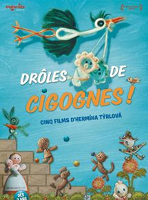 Affiche du film Drôles de cigognes ! (1966) de Hermina Tyrlova. Voir Drôles de cigognes ! en streaming / torrent sur meilleurs-films.fr