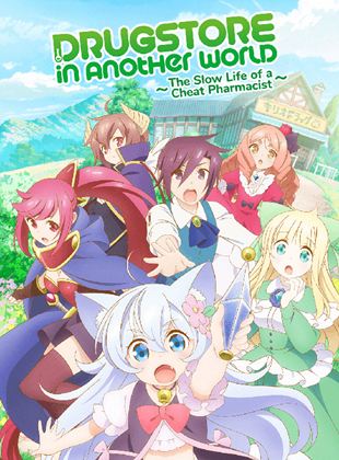 Affiche de la série Drug Store in Another World – The Slow Life of a Cheat Pharmacist (2022) de Affiche de la série Drug Store in Another World – The Slow Life of a Cheat Pharmacist (2022) de . Voir Drug Store in Another World – The Slow Life of a Cheat Pharmacist en streaming / torrent sur meilleurs-films.fr