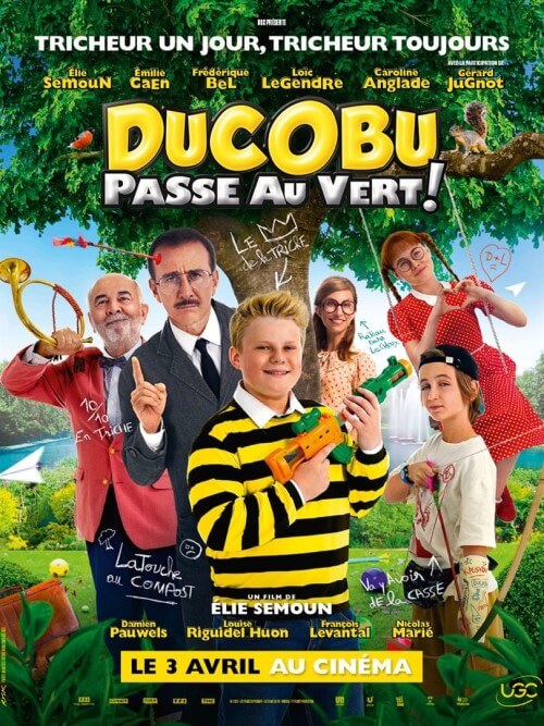 Affiche du film Ducobu passe au vert (2024) de Elie Semoun Affiche du film Ducobu passe au vert (2024) de Elie Semoun. Voir Ducobu passe au vert en streaming / torrent sur meilleurs-films.fr