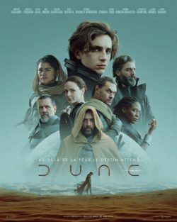Affiche du film Dune (2021) de Denis Villeneuve.