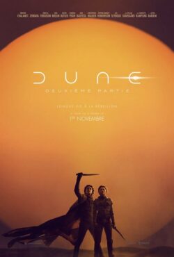 Affiche du film Dune : Deuxième Partie (2024) de Denis Villeneuve.